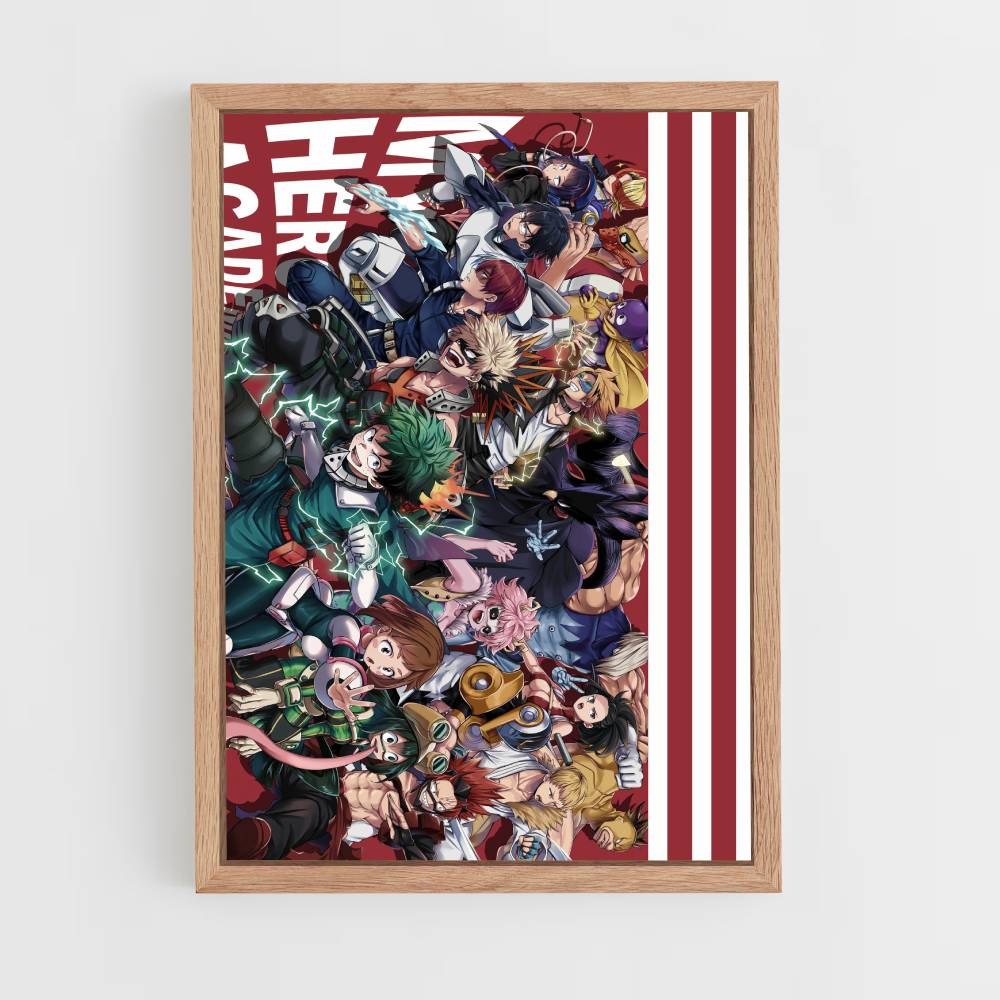 Poster My Hero Academia Seconde A