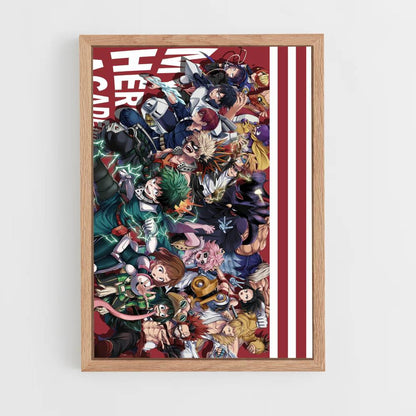 Poster My Hero Academia Seconde A