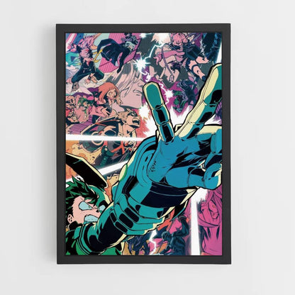 Poster Izuku Doigts