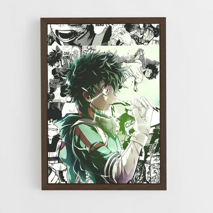my-hero-academia-6 cadre Bois foncé