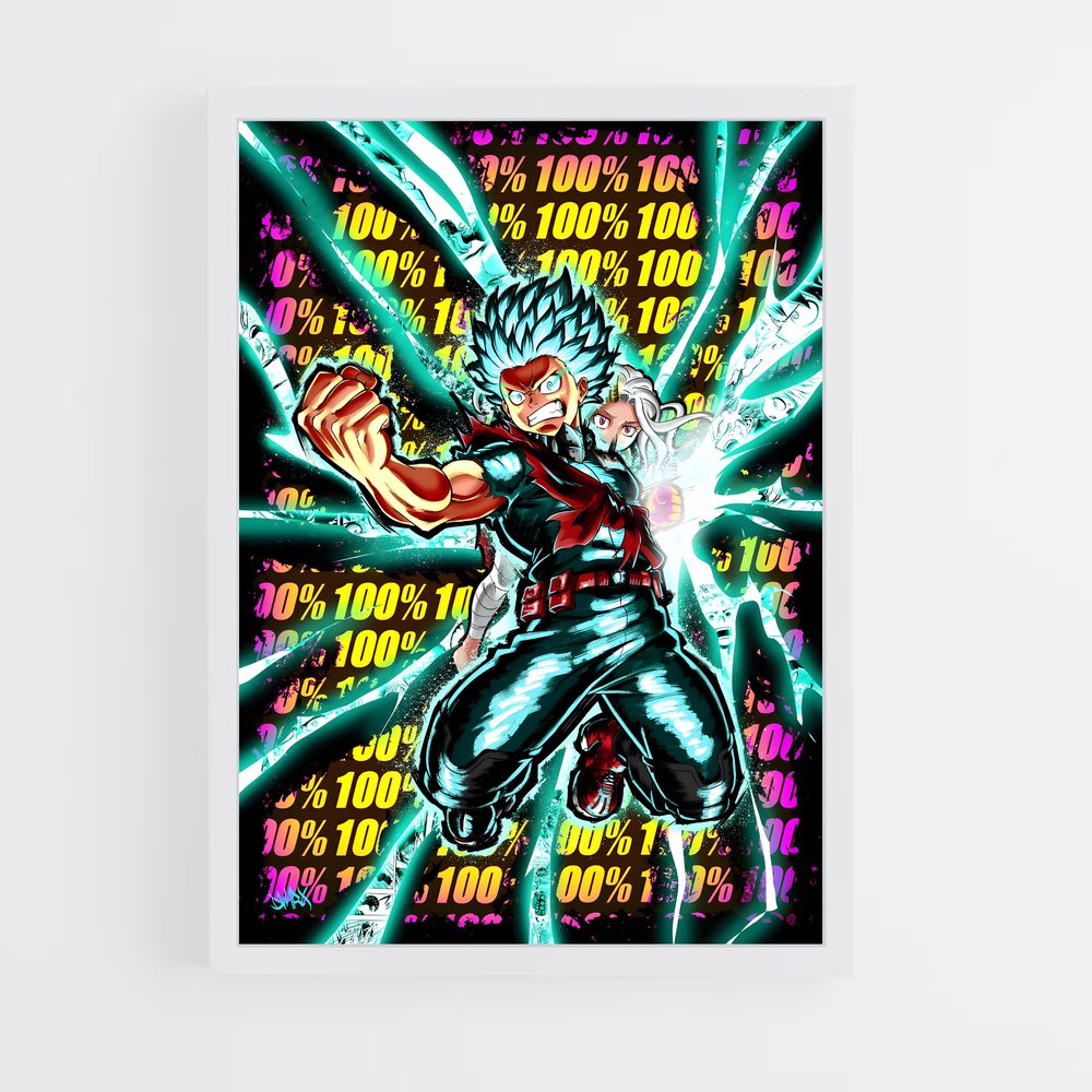 my-hero-academia-9 cadre Blanc