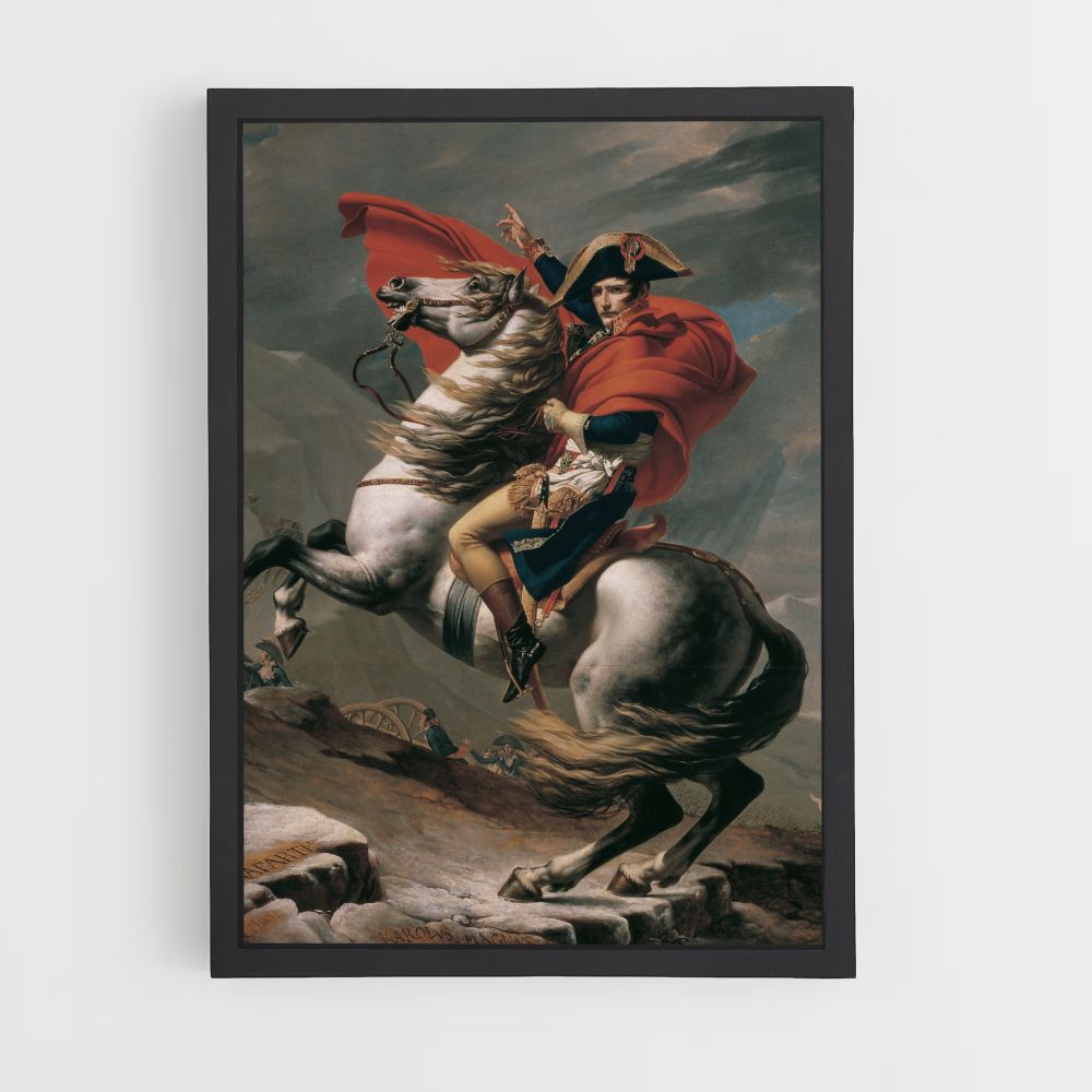 Poster Napoléon Cheval