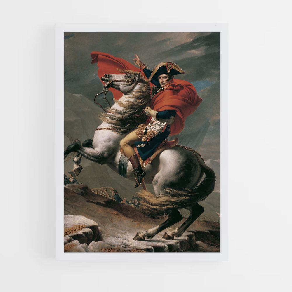 Poster Napoléon Cheval