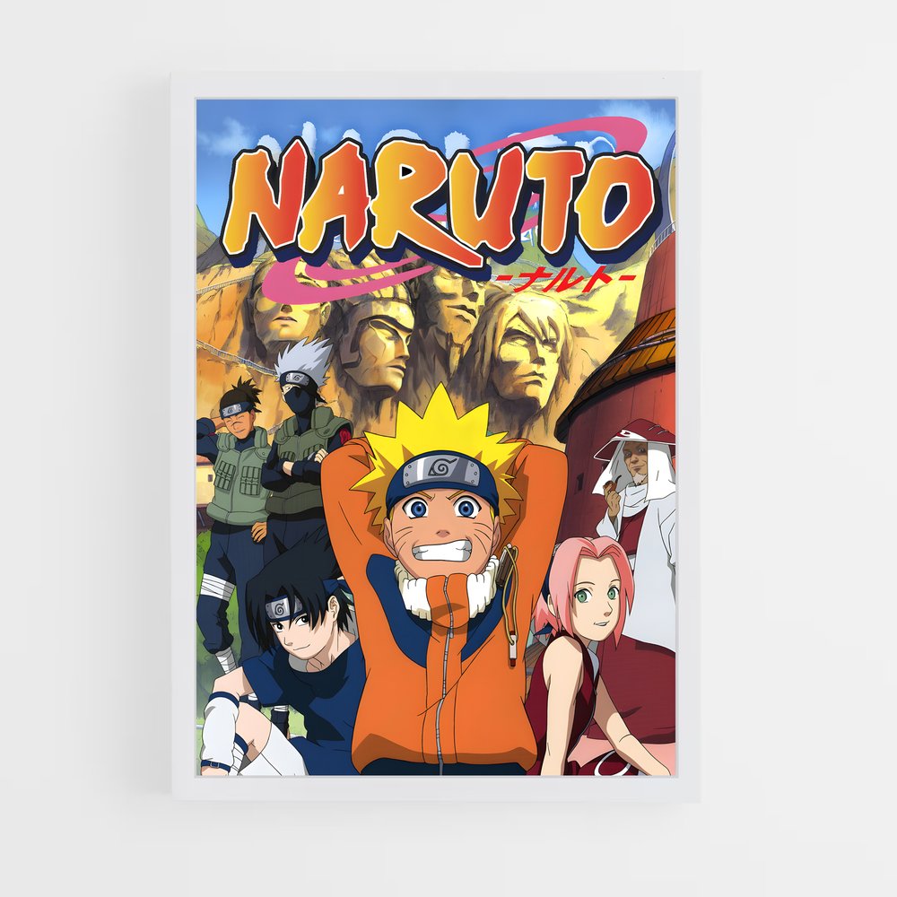 naruto-15 cadre Blanc