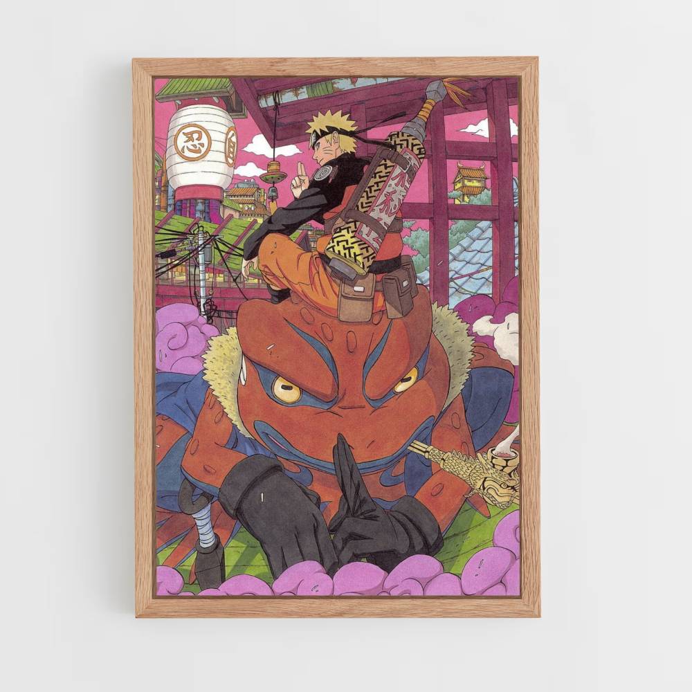 Poster Crapaud Naruto