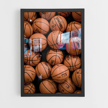 Poster Ballons Basket