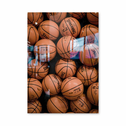 Poster Ballons Basket