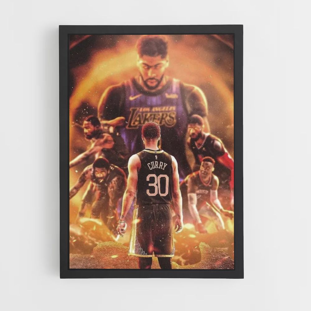 Poster NBA Curry