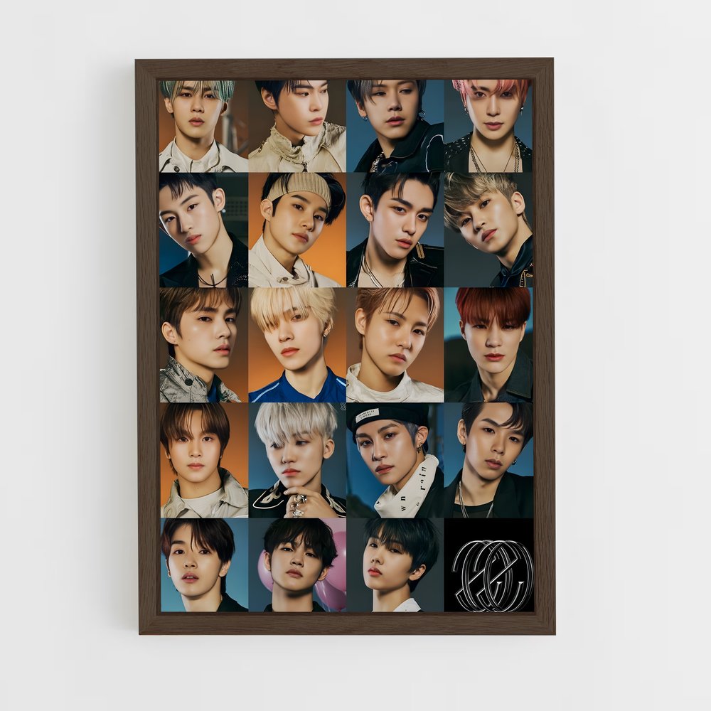 nct-1 cadre Bois foncé