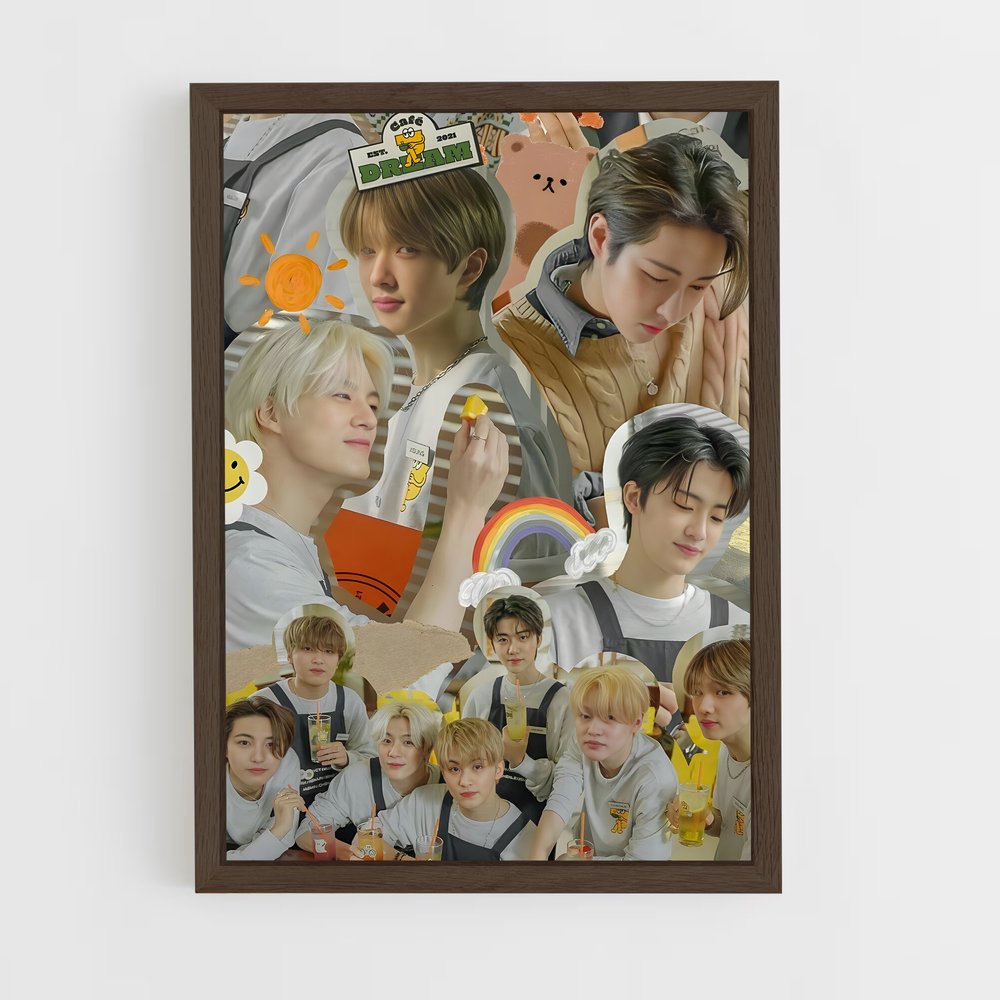 nct-2 cadre Bois foncé