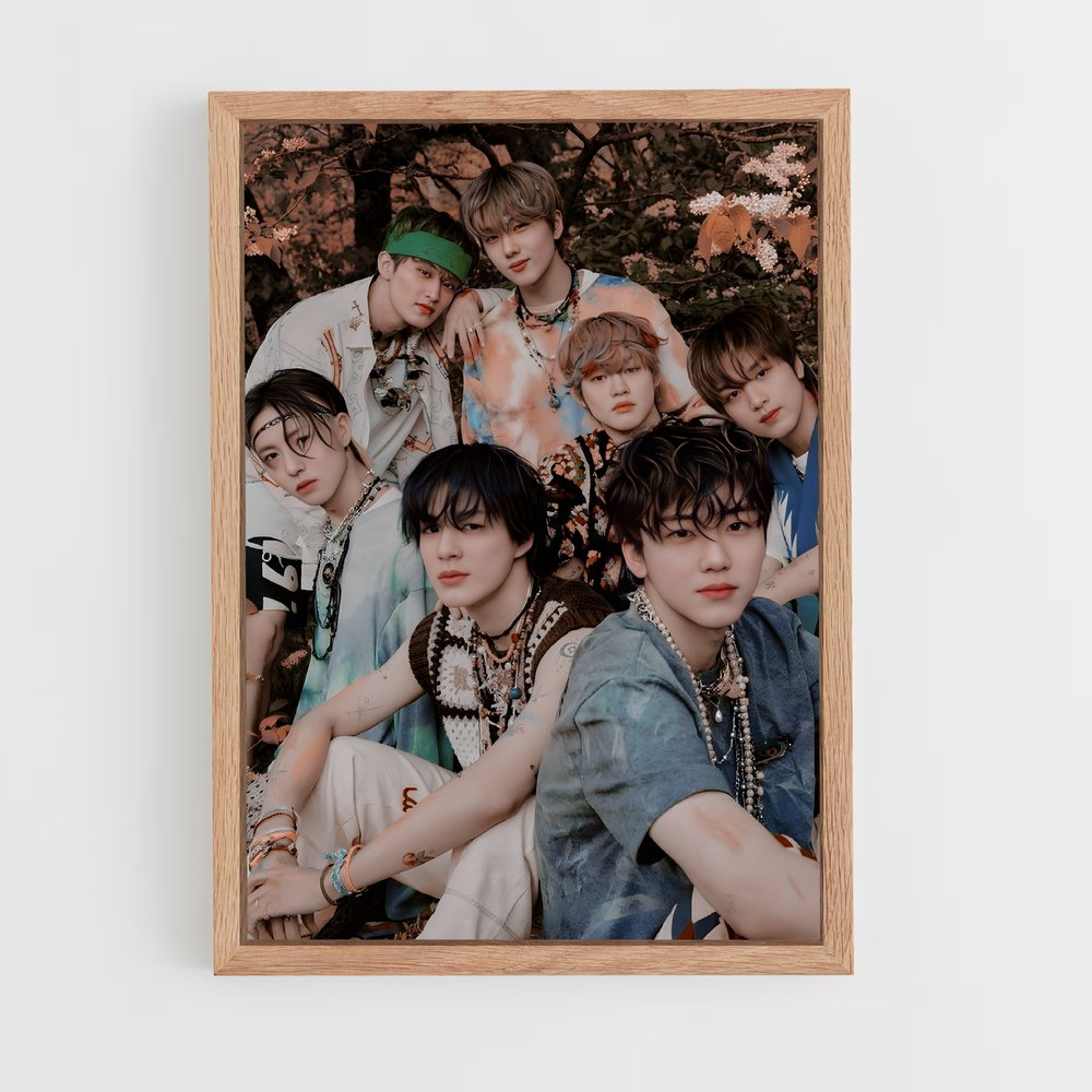 nct-4 cadre Bois clair