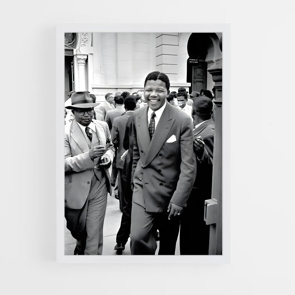 nelson-mandela-7 cadre Blanc