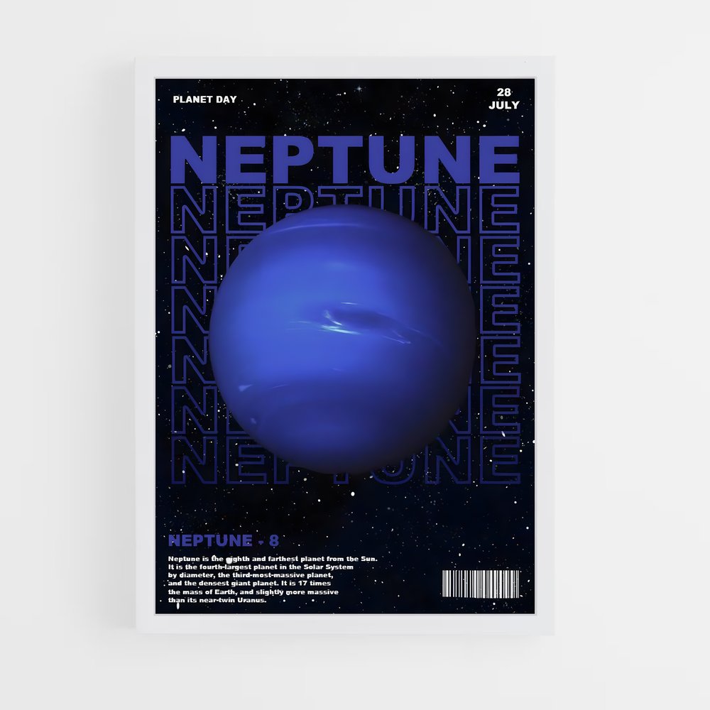 neptune-1 cadre Blanc