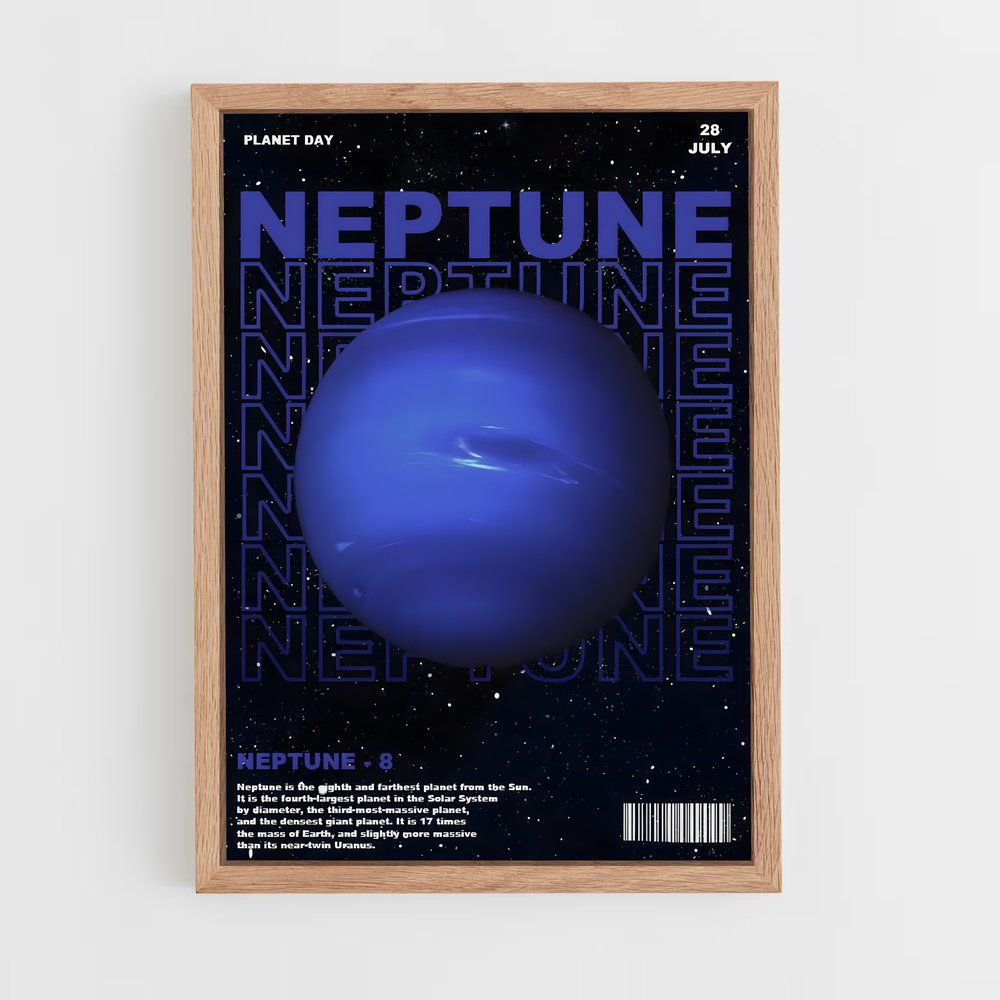 neptune-1 cadre Bois clair
