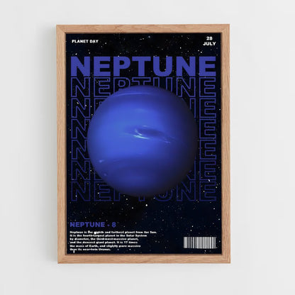 neptune-1 cadre Bois clair