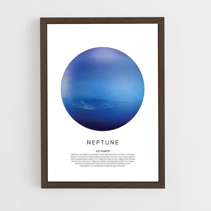 neptune-2 cadre Bois foncé