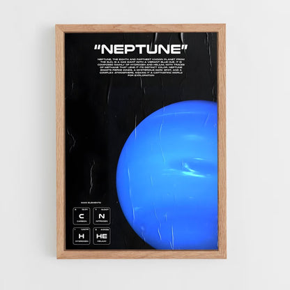 neptune-5 cadre Bois clair