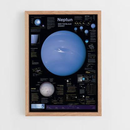 neptune-6 cadre Bois clair