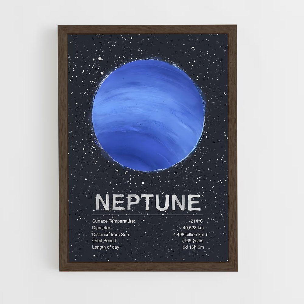 neptune-7 cadre Bois foncé
