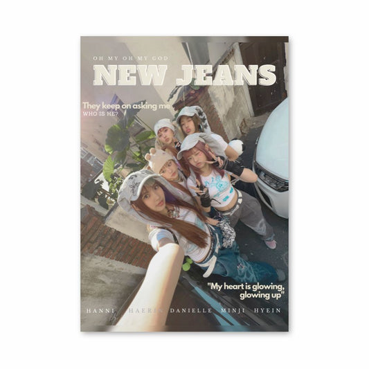 Poster New Jeans Oh My God