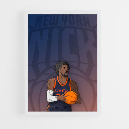 new-york-knicks-15 cadre Blanc