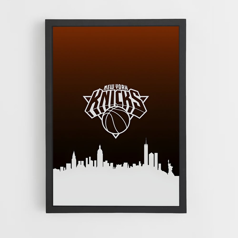 new-york-knicks-20 cadre Noir