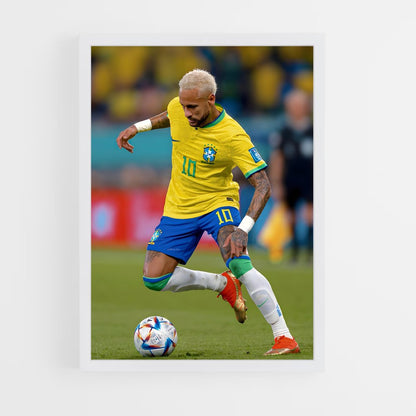 neymar-1 cadre Blanc