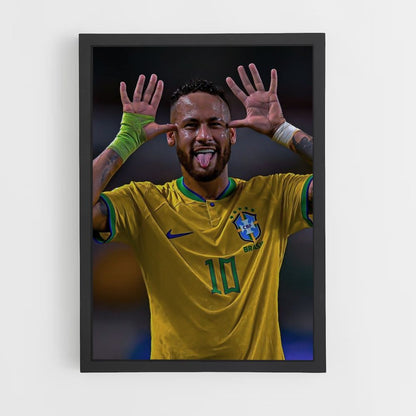 Poster Neymar Drôle