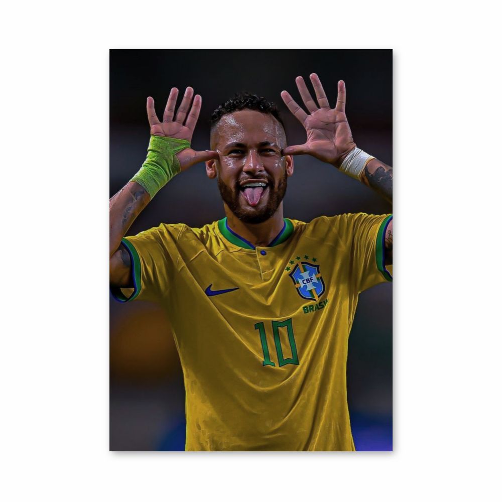 Poster Neymar Drôle