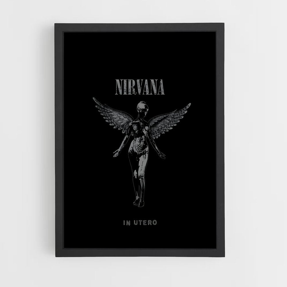 nirvana-1 cadre Noir