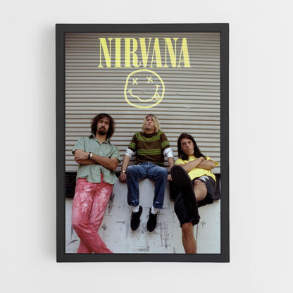 Poster Nirvana Groupe