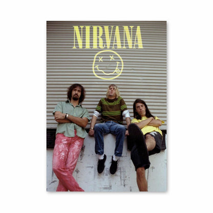 Poster Nirvana Groupe