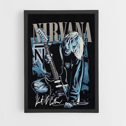 nirvana-4 cadre Noir