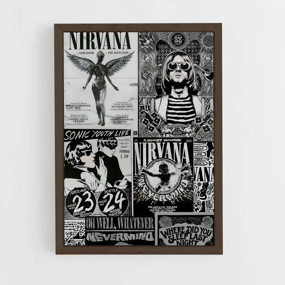 nirvana-6 cadre Bois foncé