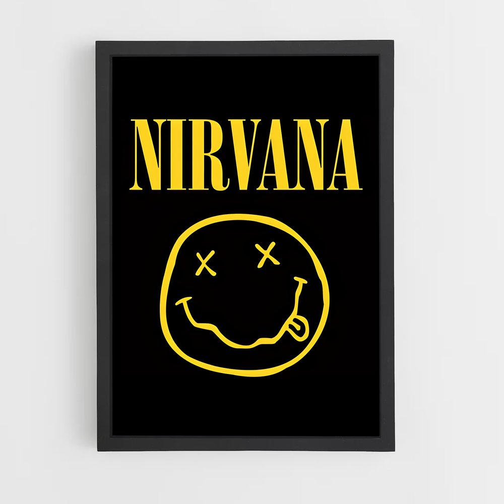 nirvana-7 cadre Noir