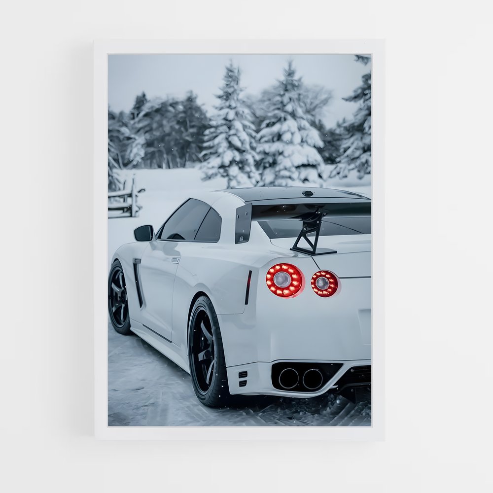 nissan-2 cadre Blanc