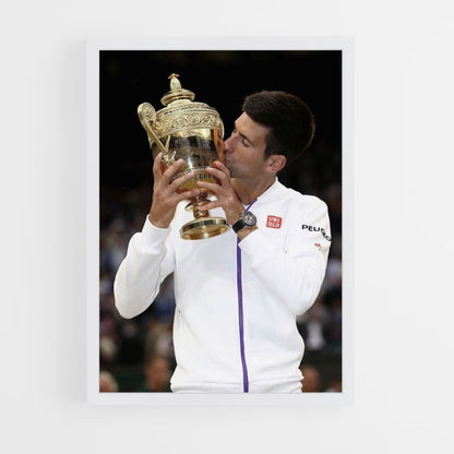 Poster Victoire Novak Djokovic