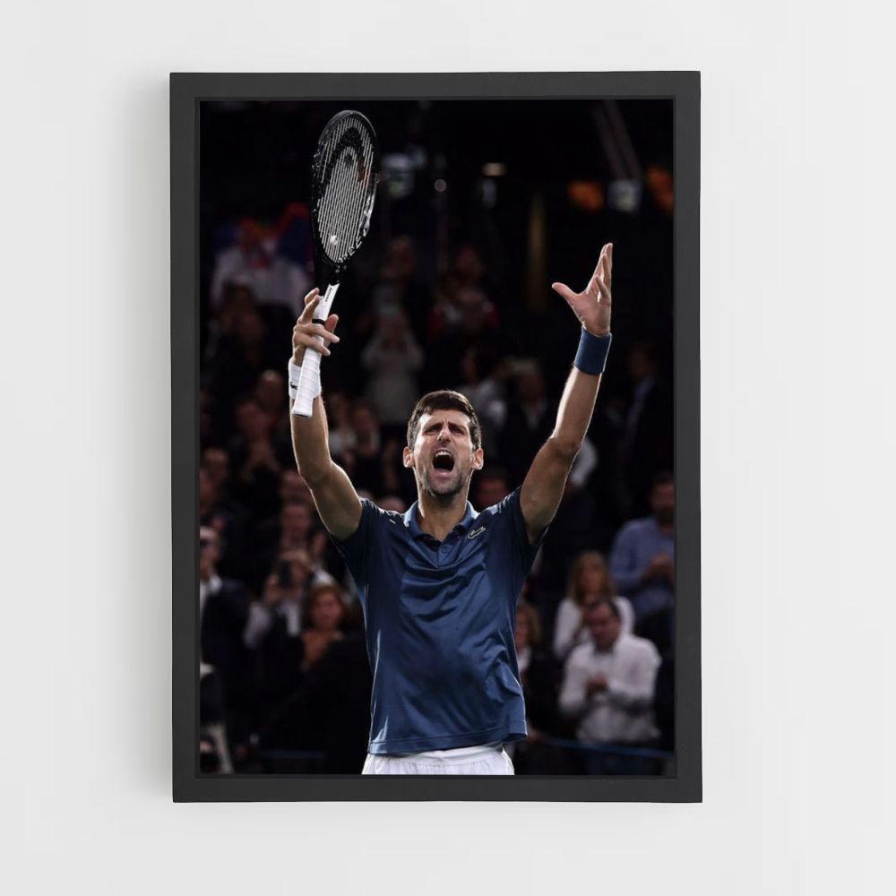 Poster Tennis Djokovic