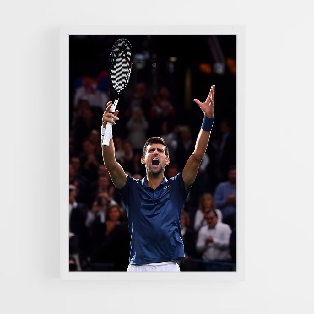 novak-djokovic-5 cadre Blanc
