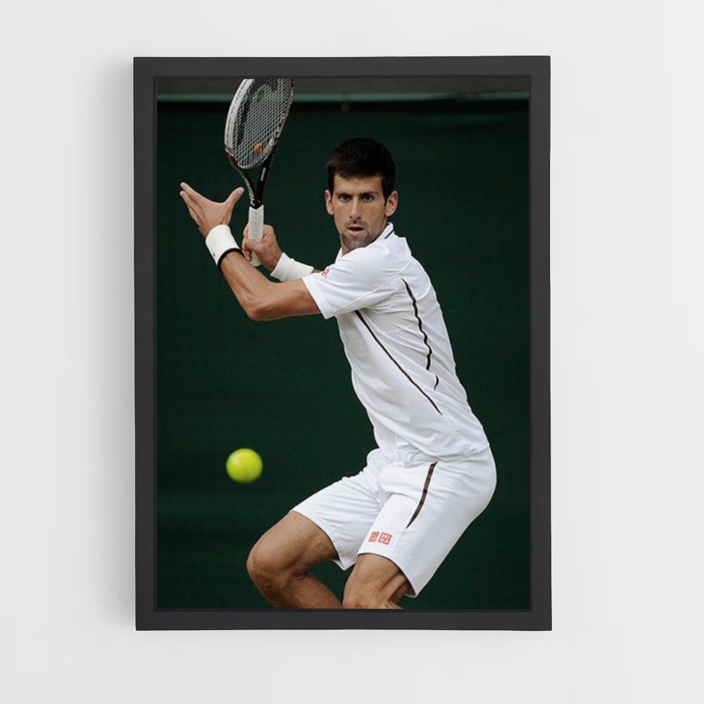 Poster Djokovic Balle