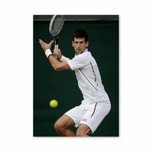 Poster Djokovic Balle