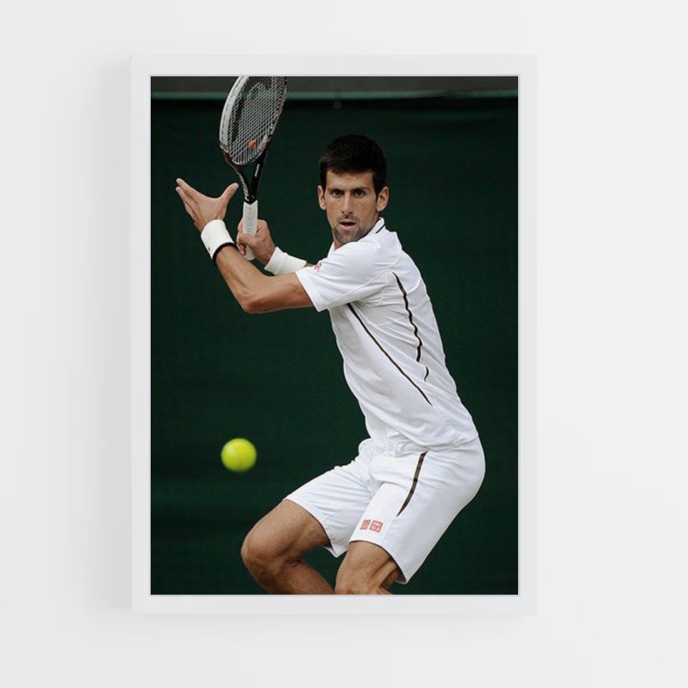 Poster Djokovic Balle