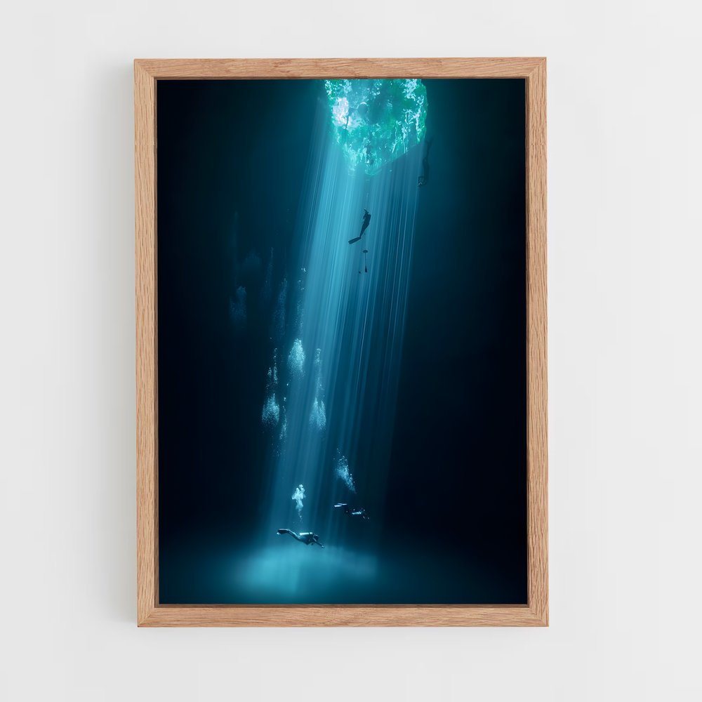 ocean-8 cadre Bois clair