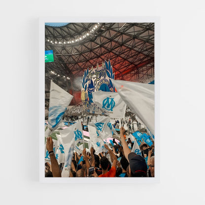 olympique-de-marseille-7 cadre Blanc