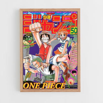 one-piece-1 cadre Bois clair