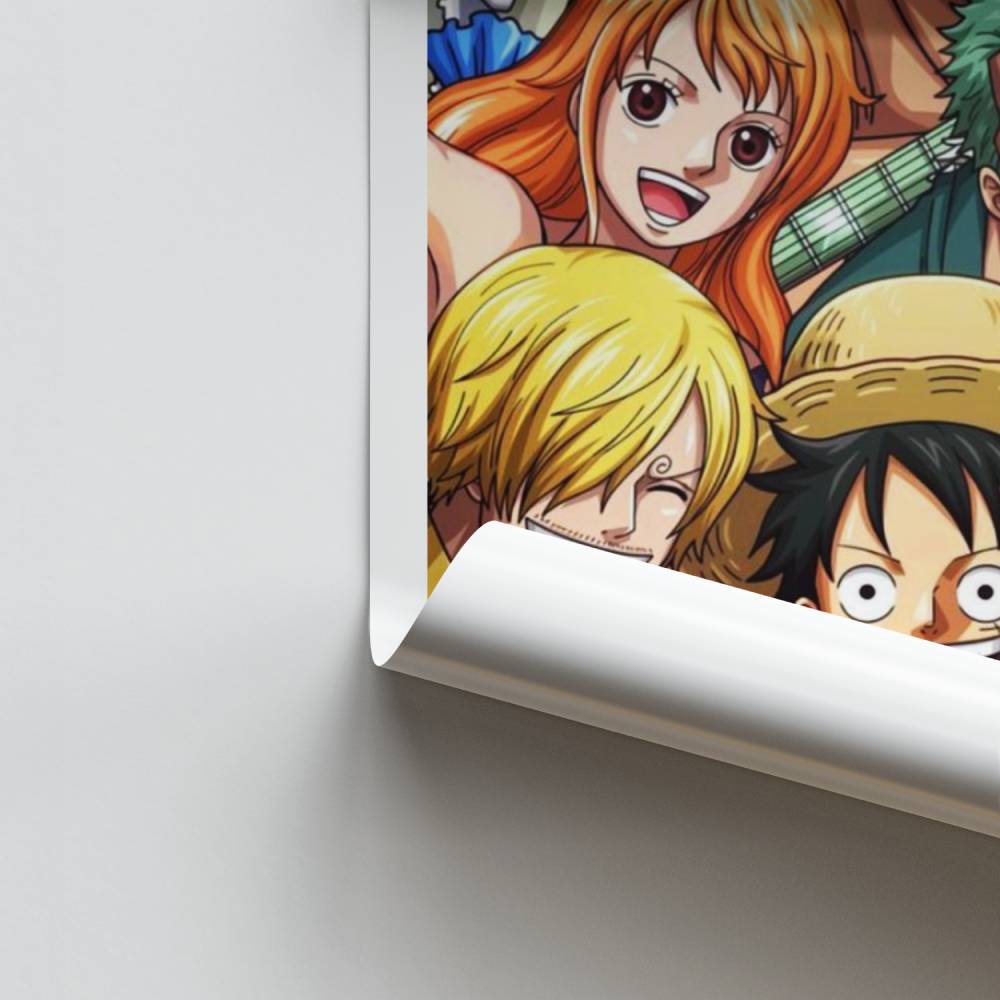 Poster One Piece Équipage Luffy