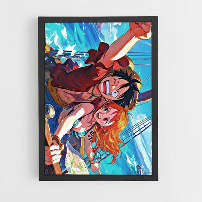 Poster Nami Luffy