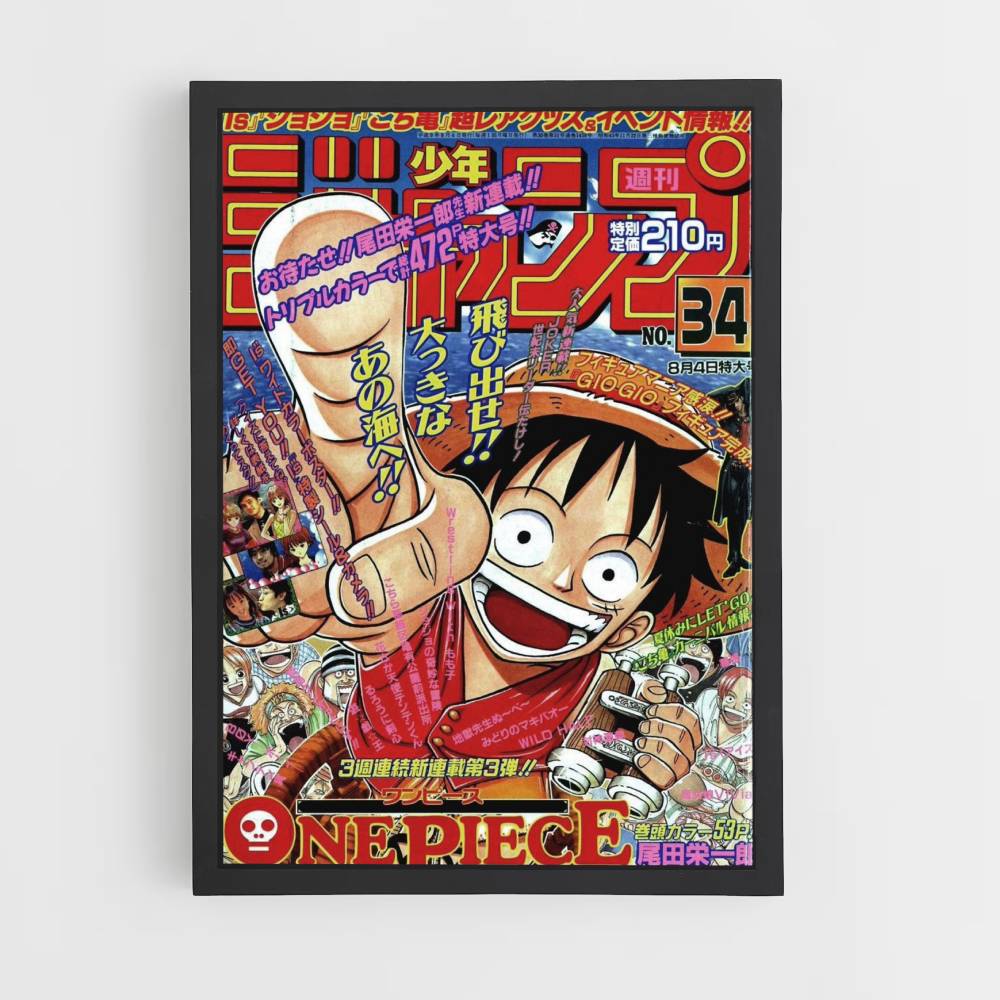 Poster Shonen Jump One Piece