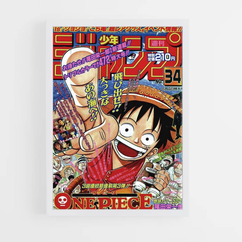 Poster Shonen Jump One Piece