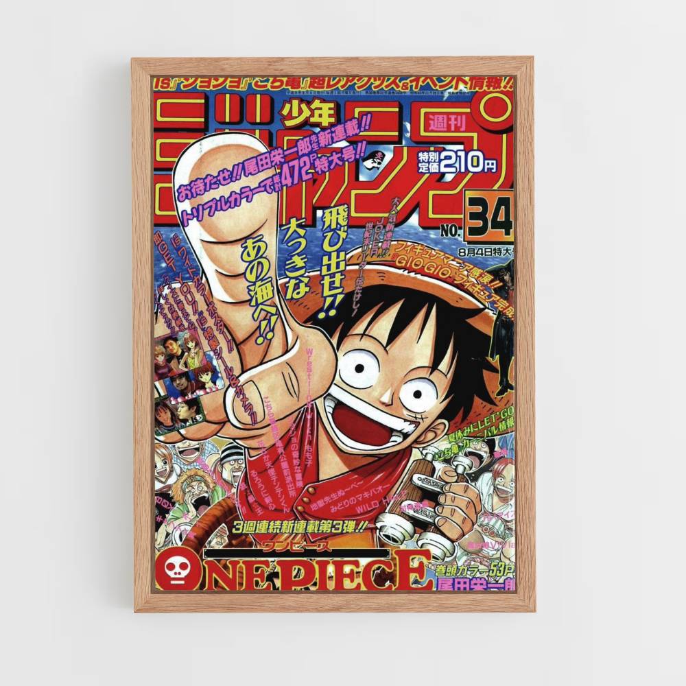 Poster Shonen Jump One Piece